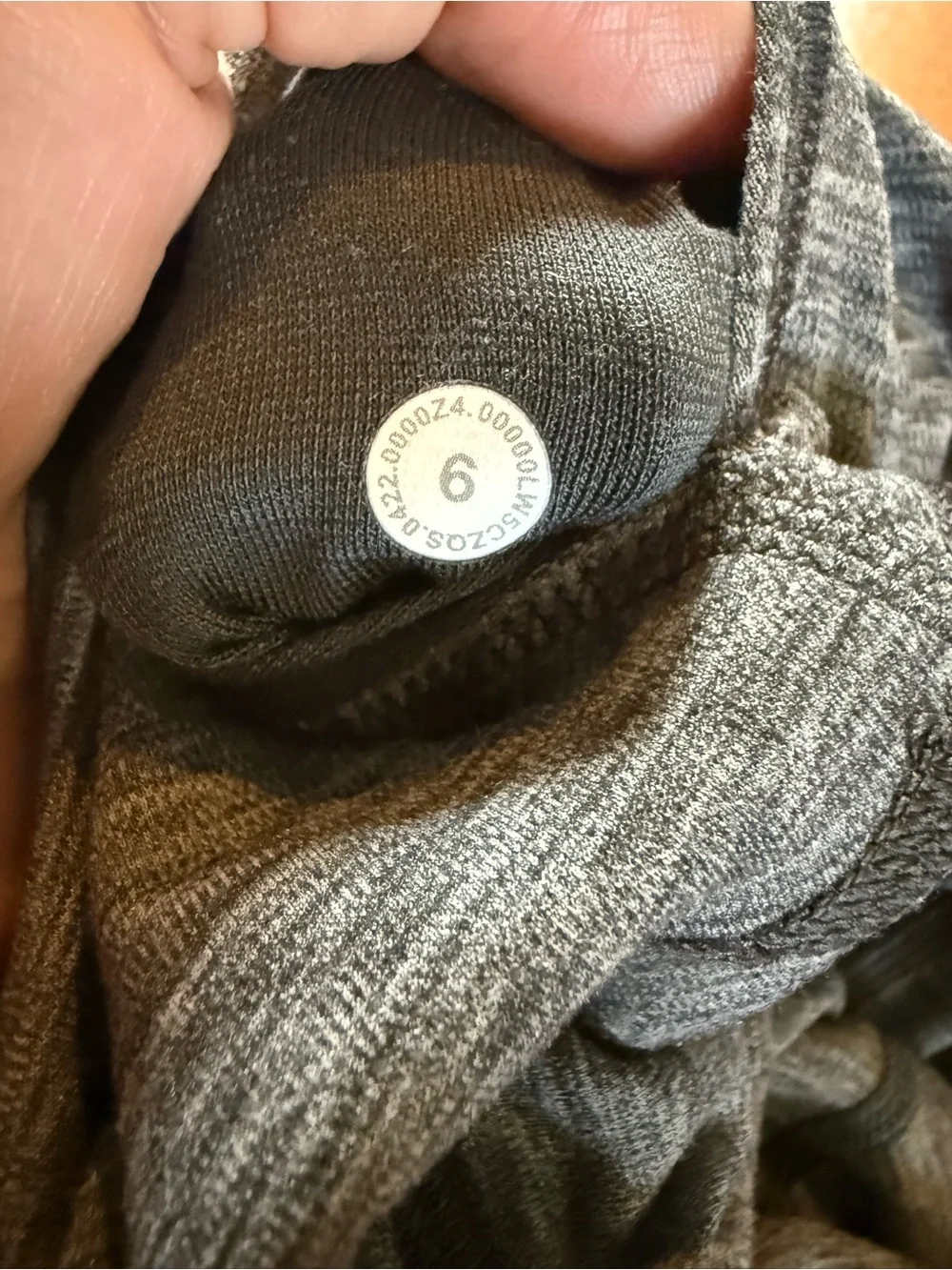 lululemon athletica Heathered Charcoal High-Rise Leggings